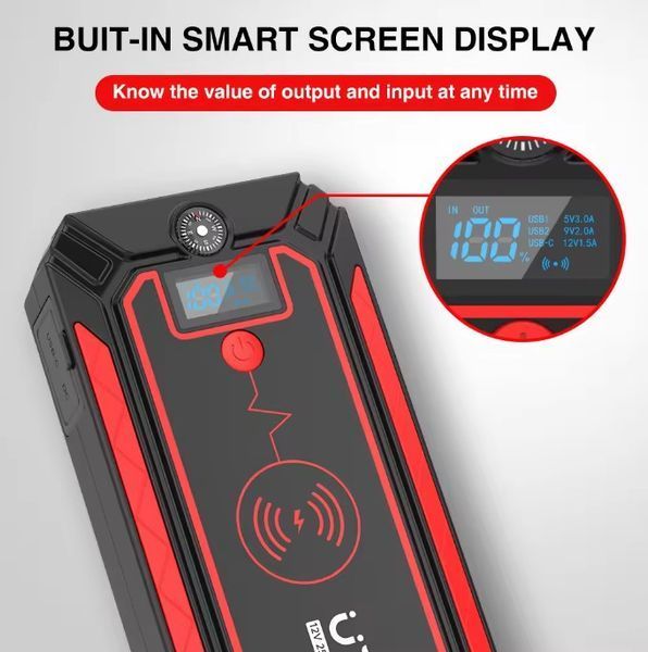 Картинка Пусковое автомобильное устройство 2500A Jump Starter Utrai Jstar 4 Бустер 59,2Вт/ч
