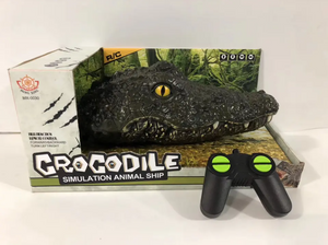 Крокодил на радиоуправлении Crocodile реалистичный с пультом