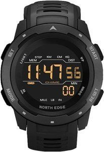 Картинка Мужские спортивные часы North Edge Mars Черный
