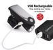 Фотография Велофара Yunduan solar YSB05 с солнечной панелью