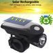 Фотография Велофара Yunduan solar YSB05 с солнечной панелью