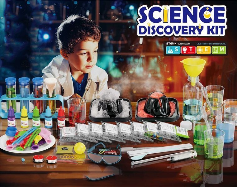 Набір для наукових досліджень 73 предмети дитячий Science Discovery Kit