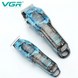 Фотографія Комбо-набір VGR V-645 Professional для догляду машинка для стрижки, тример та електробритва