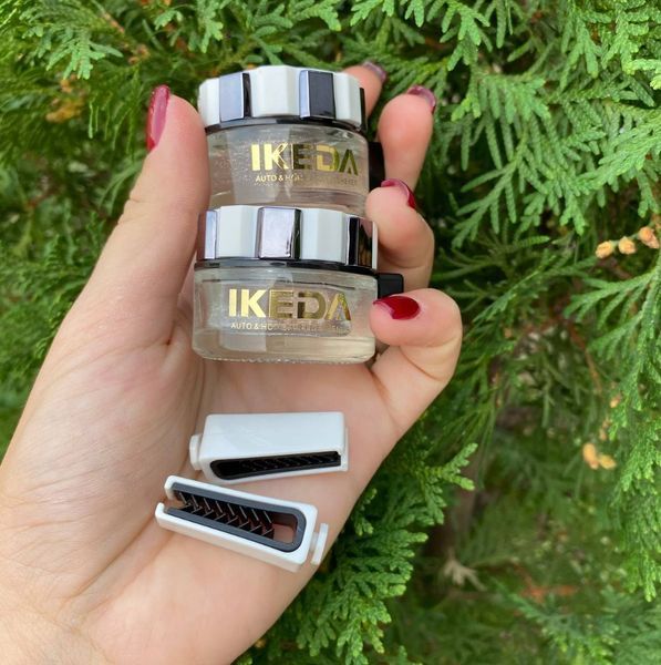 Ароматизатор для авто IKEDA Velvet Musk Освіжувач повітря 2шт