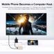 Фотография Переходник Type-C на HDMI USB 3.0, адаптер для MacBook Apple Samsung Asus HP Type-С USB-хаб 4K 3 в 1