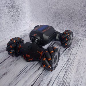 Машинка перевертыш-вездеход Stunt Twist Car 4WD Черно-оранжевый